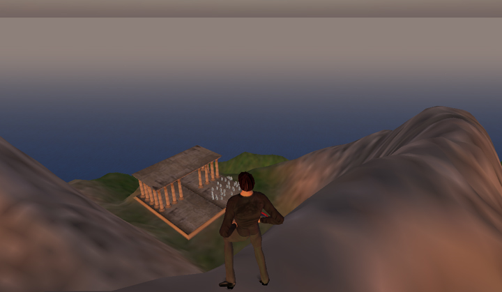 Amphitheater, Second Life.