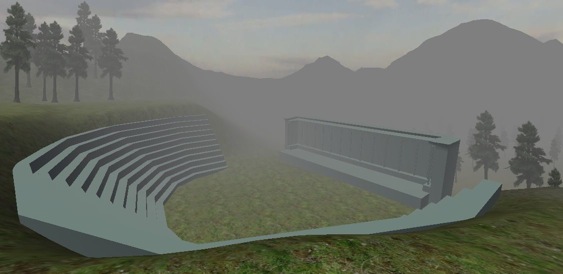 Amphitheater, Unity version.