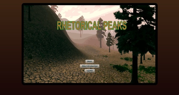 Rhetorical Peaks Title shot