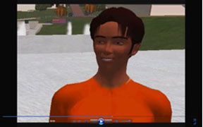 Still another avatar from student machinima