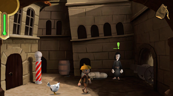Screenshot from Playing History: The Plague